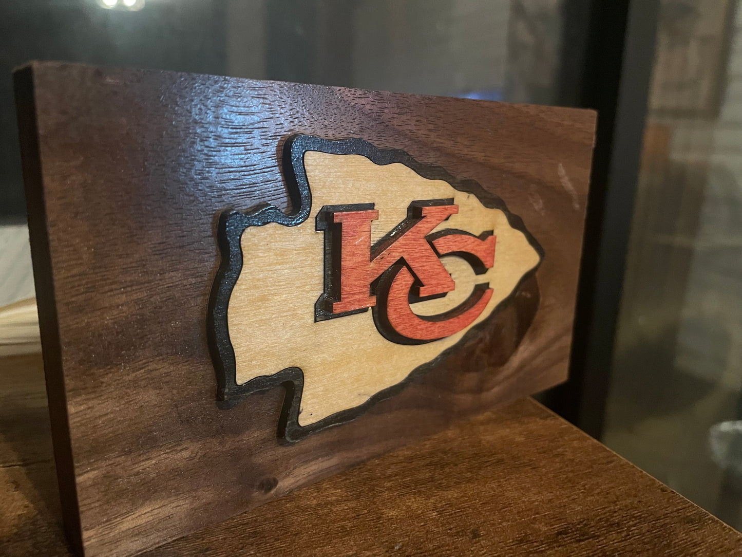 Custom NFL Logo Wood-art