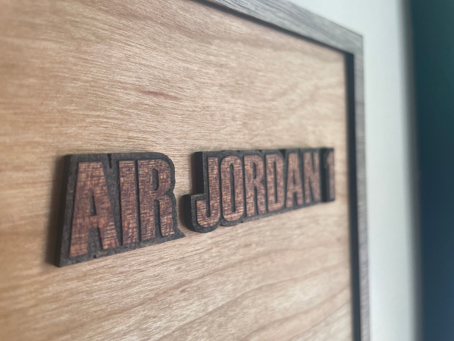 Air Jordan 1 Wood Art