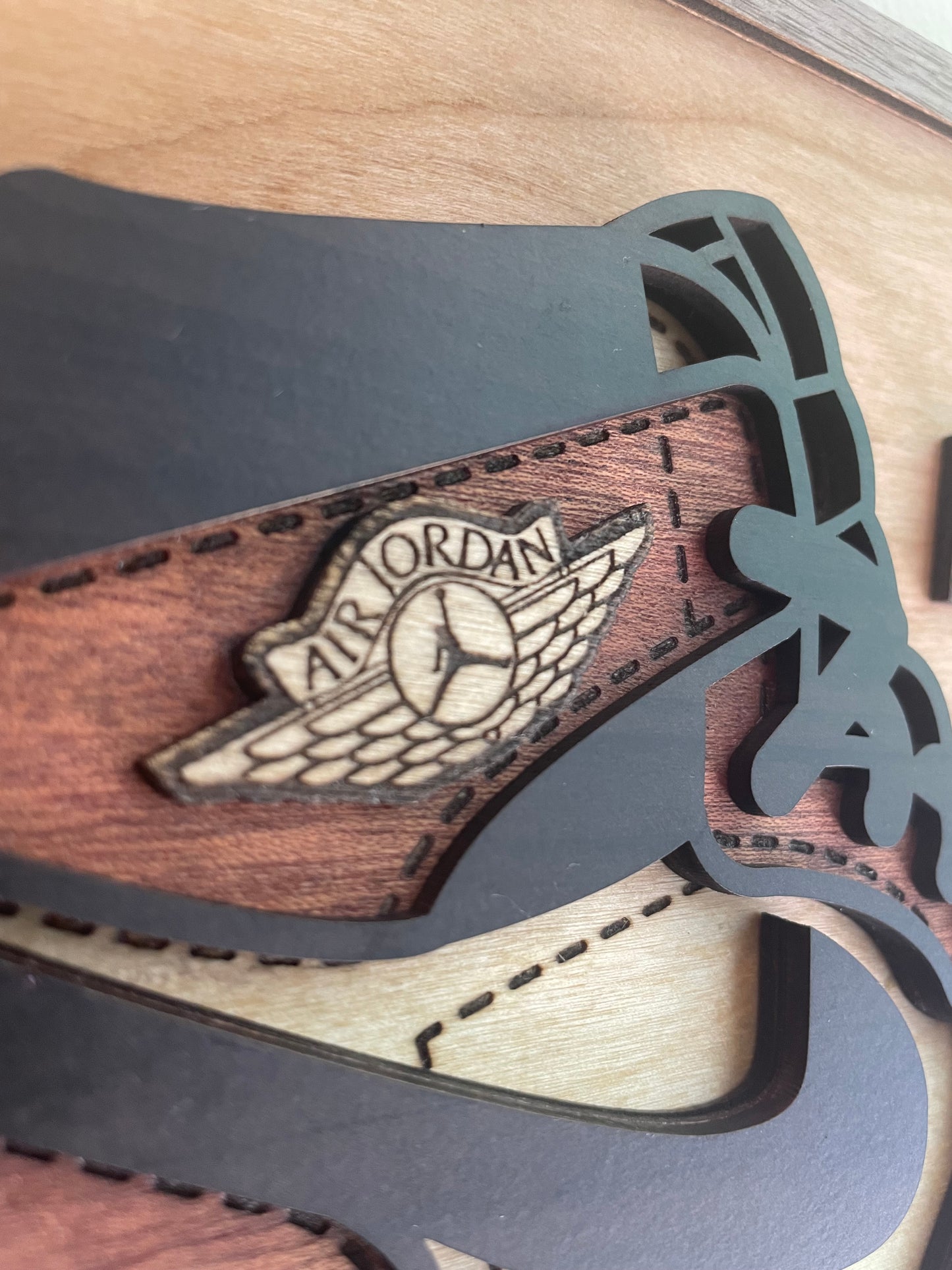 Air Jordan 1 Wood Art