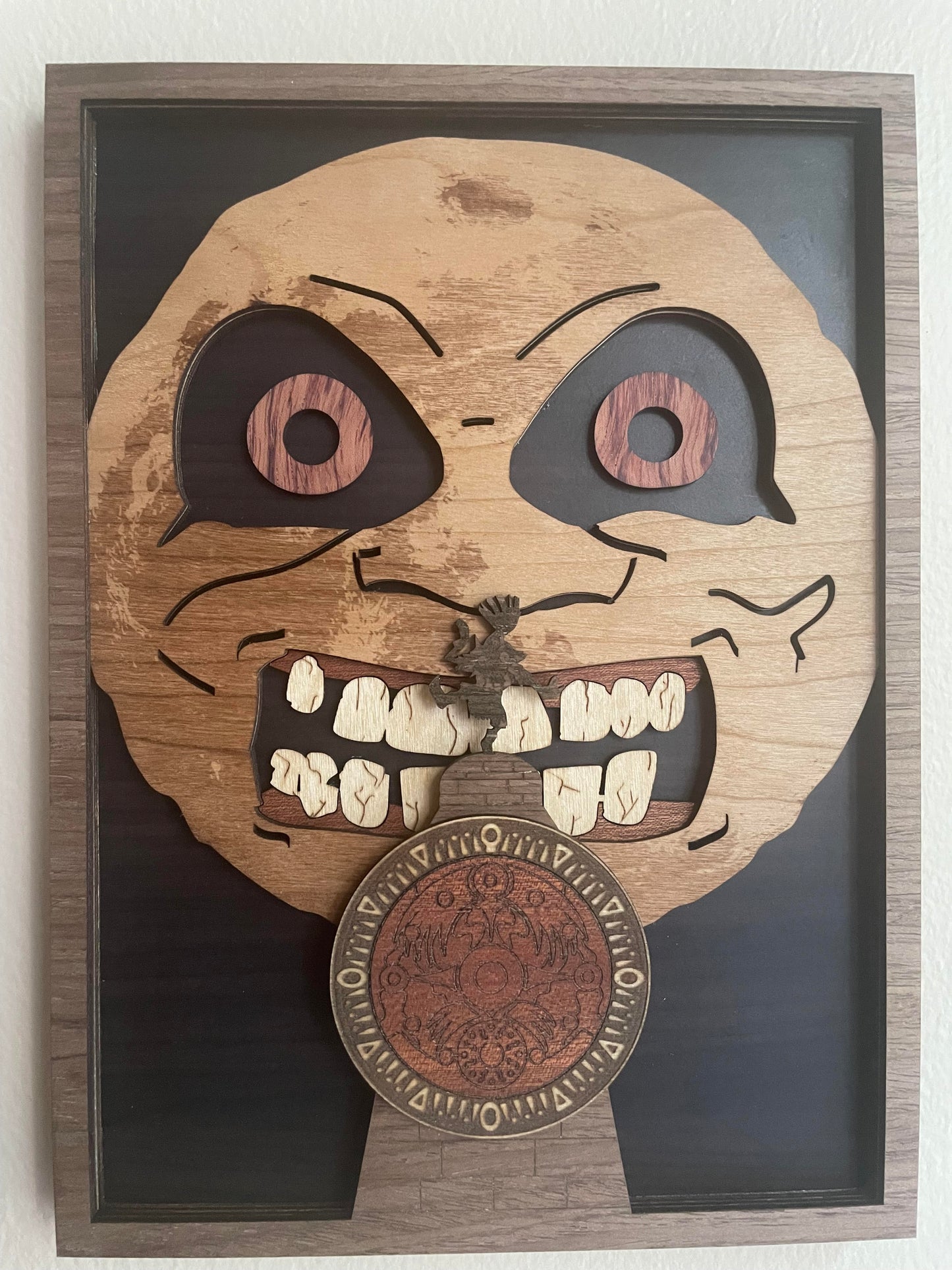 Majora's Mask Multi Layered Wood Art