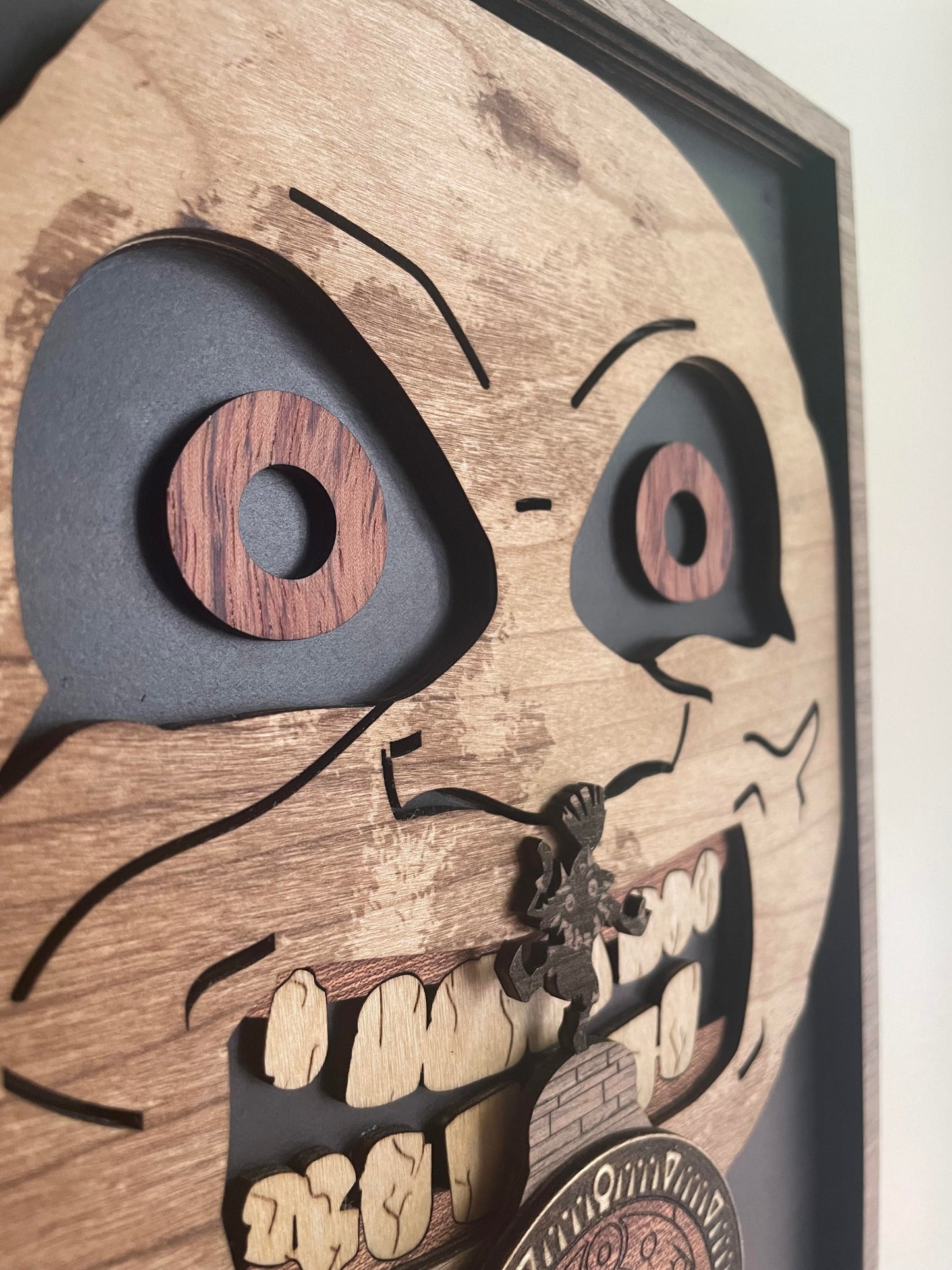 Majora's Mask Multi Layered Wood Art