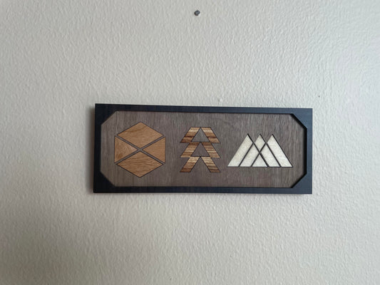 Destiny Class Logos Wood Art